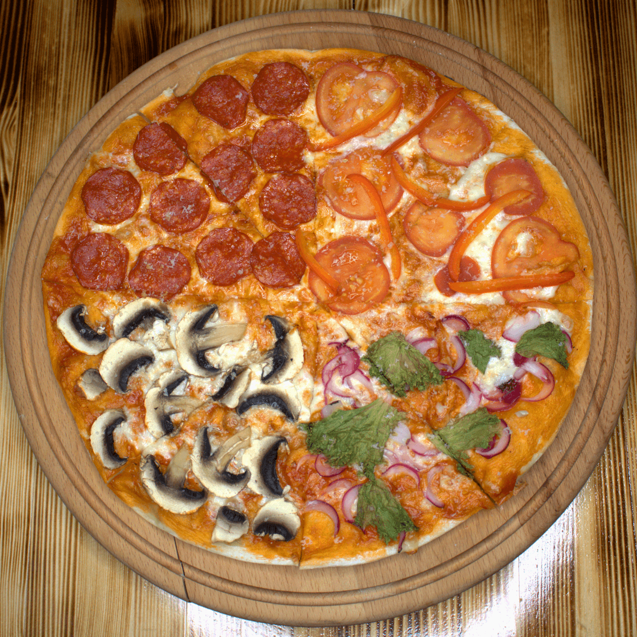 Пицца 4 сезона