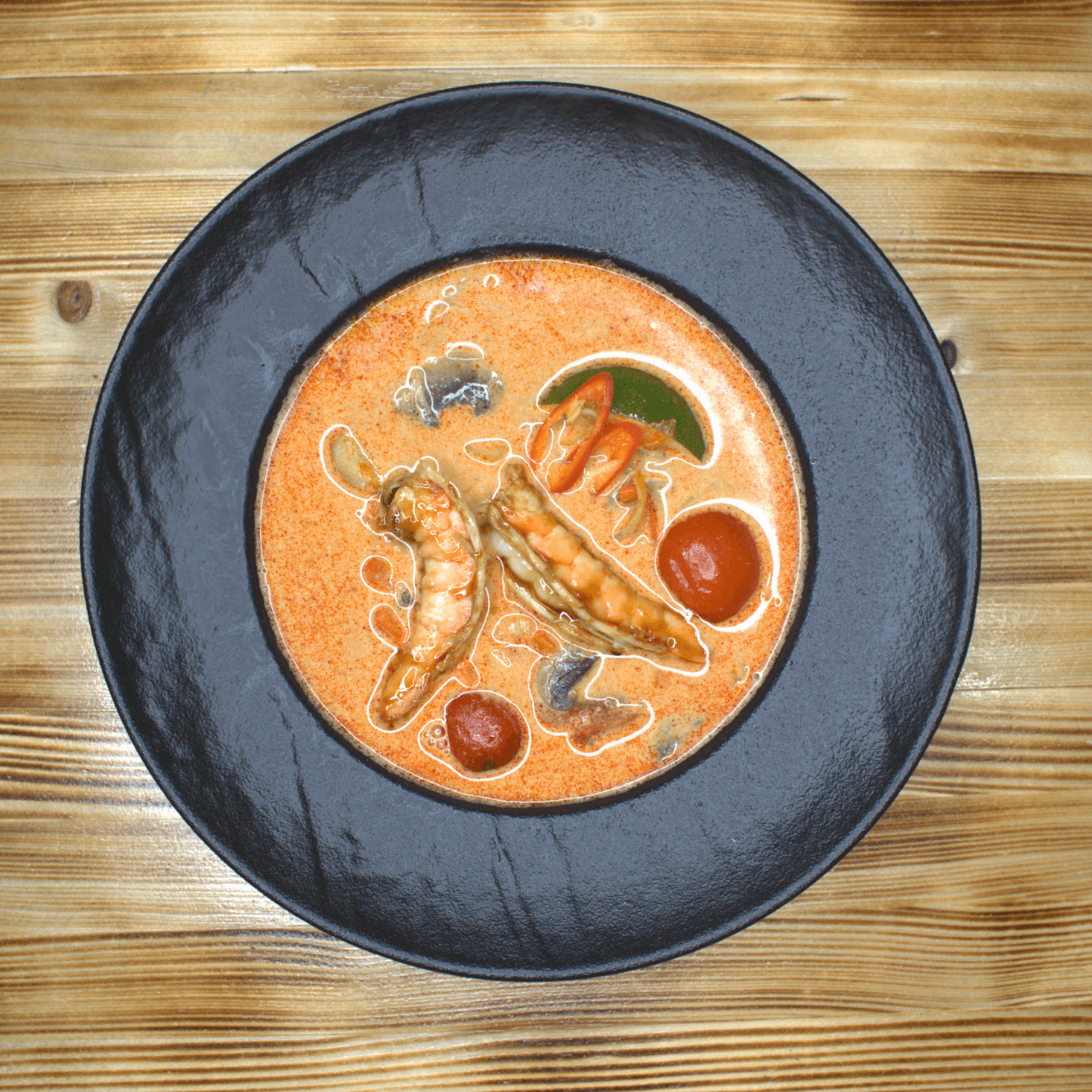 Суп Том Ям Нам Кхон